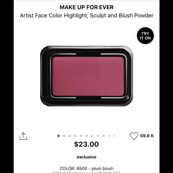MAKEUP FOREVER BLUSH POWDER